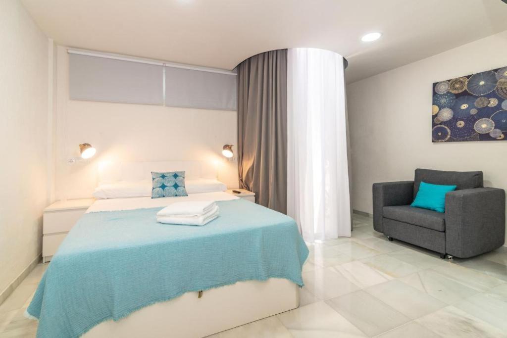 Ola Blanca Apartment Torremolinos Bagian luar foto